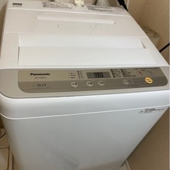 パナソニック洗濯機　