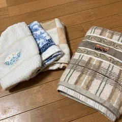 【新品】フェイスタオルとバスタオル　一部DAKS