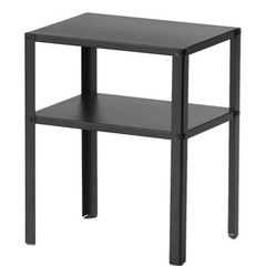 IKEA サイドテーブル　シェルフ　黒