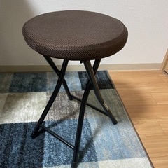 【決まりました】椅子（スツール）×2 折りたたみ式