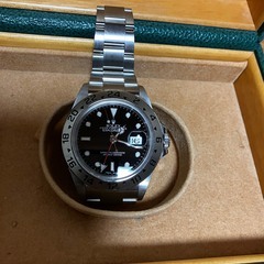 ROLEX 本物保証 美品 ロレックス エクスプローラー2 F盤 日本 