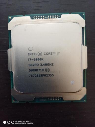 SALE／55%OFF】 core i7 6800k CPU 単体 PCパーツ - grafenocoat.com.br