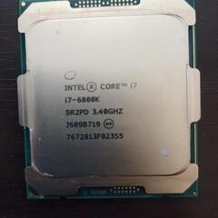 core i7 6800k CPU　単体