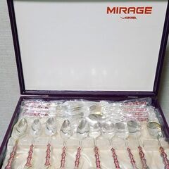 【未使用品】 MIRAGE/ミラージュ AZUMA カトラリー セット スプーン フォーク箱付 