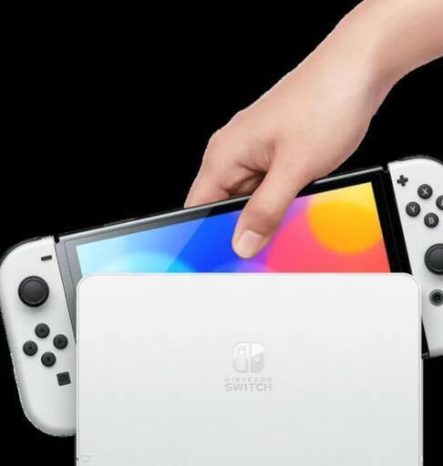 【安心取引】Nintendo Switch （有機elモデル） 本体 Joy-Con(L)/(R) ホワイト スイッチ