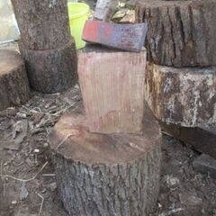 薪/丸太納品します 約200Kg分（軽自動車満載）