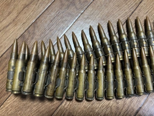 ビンテージ　弾丸ベルト　弾帯　ダミーカート。