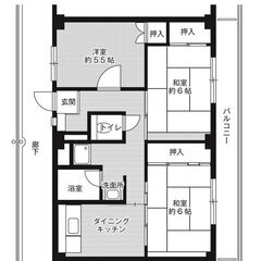 ◆敷金・礼金が無料！◆ビレッジハウス宗像1号棟 (303号室)