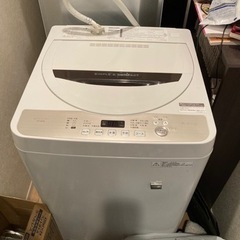 シャープ　洗濯機　4.5kg 2018年製造
