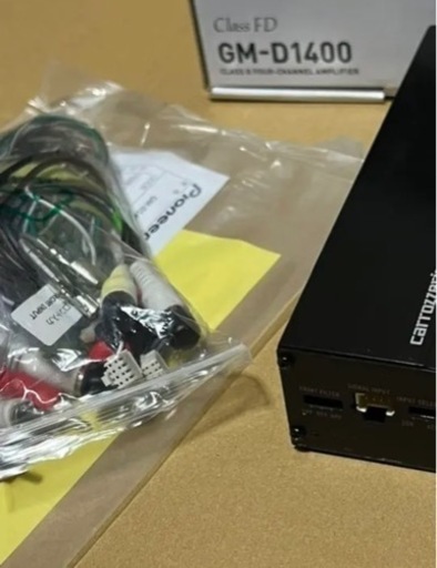 カロッツェリア パイオニア 100W×4 パワーアンプ GM-D1400
