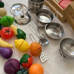 【決定しました】IKEA ままごと　鍋セット　果物セット