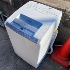 大容量家族向け　日立 HITACHI  乾燥一体型洗濯機 （中古）