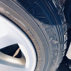 冬タイヤ 205/65R15 アルミ付きスタッドレス 4本組