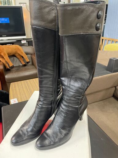 リサイクルショップどりーむ荒田店　No5437 ブーツ　REGAL　リーガル　２４ｃｍ