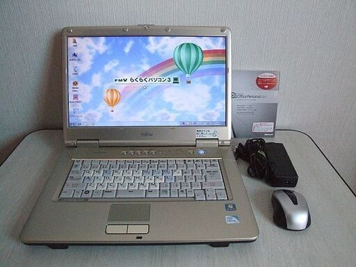 高速SSD240GB搭載　Fujitsu LIFEBOOK AH/R3 タッチパネル Microsoft Office Personal 2007付属　ノートパソコン　（4023）