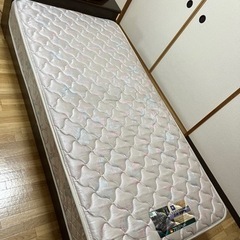 高級マットレス フランスベッド シングルサイズ 【高密度連続スプ...
