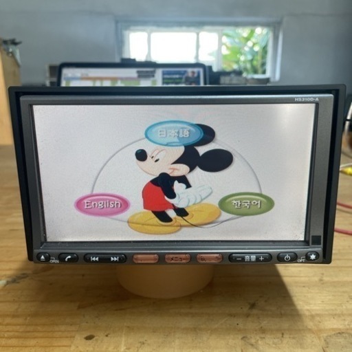 日産 純正 HDDナビ HS310D-W DVD Bluetooth SDカード HS310D-A日産純正