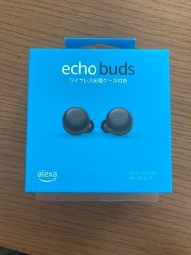 Echo Buds (エコーバッズ) 第2世代 - アクティブ ノイズキャンセリング 付き完全 ワイヤレスイヤホン with Alexa｜ブラック