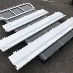 【新車取り外し品】スズキ　キャリー　白　あおり　鳥居 4点セット