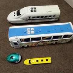 バス&新幹線　2台、音全てなります　計5台