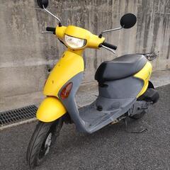 【ネット決済】(現車確認決定)レッツ4 黄色 50CC 原付バイク