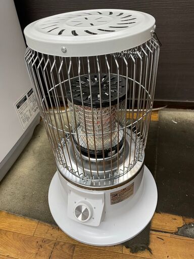 レトロ電気ストーブ　No.3918　高昇　XR-D455　2022年式　ホワイト　【リサイクルショップどりーむ鹿大前店】