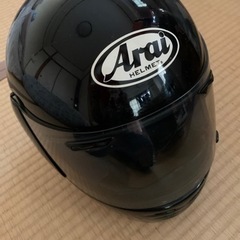【値下げしました】Araiヘルメット黒色