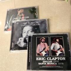 エリック・クラプトンのCD3枚です😌