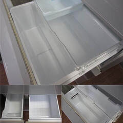 ss4635 東芝 冷凍冷蔵庫 GR-42ZW(S) 424L 5ドア シルバー TOSHIBA 右