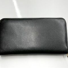 ロエベ LOEWE アナグラムボタン ラウンドファスナー 長財布 ジップ 