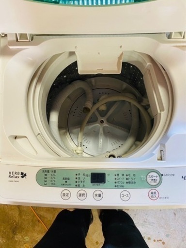 お得☆最終値下げ！ヤマダ電気　洗濯機4.5kg 2018年製 動作確認済み YWM-T45A1