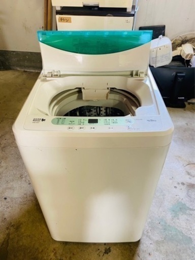 お得☆最終値下げ！ヤマダ電気　洗濯機4.5kg 2018年製 動作確認済み YWM-T45A1