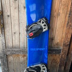 スノーボード　バインディングセット　約156cm　ブルー