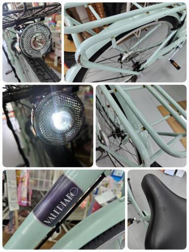 J092☆使用感有り☆普通自転車☆VALERIANO☆変速なし☆LEDオート☆26