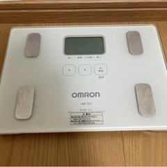 【取引決定】OMROM オムロン 体重計