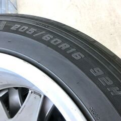 ボルボ 純正 ホイール 16インチ 7J ET50 PCD108 GoodYear EAGLE RVS 