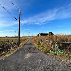 埼玉県久喜市の土地！駐車場や資材置き場などに！接道5ｍ！広さは9...