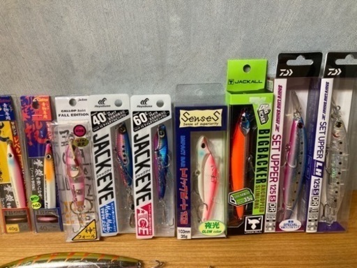 レア レアカラー セットアッパー ピンクグロー サゴシスパーク ルアー  