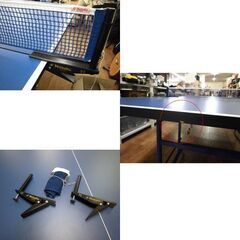 ユニバー 卓球台 内折れセパレート式 TSA19M 国際規格サイズ キャスター付き ブルー UNIVER 札幌市 厚別店