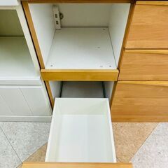 💙大特価!! 2面レンジボード 🧡定価￥118,800🧡 ソフトクローザー スチームオーブン対応💙