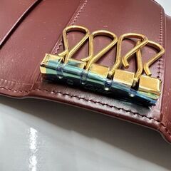 未使用 カルティエ マストライン 4連キーケース L3000453 ボルドー