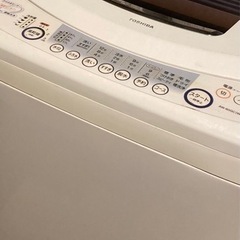 TOSHIBA洗濯機0円　譲ります