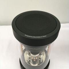 ★ジモティー割引有★ BALMUDA Bluetoothスピーカー M01A-BK BALMUDA The Speaker 中古品