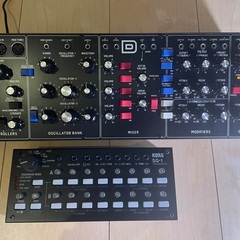 Behringer ベリンガー Model D + Korg SQ-1