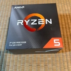 Ryzen5 3600  CPUクーラー付き。