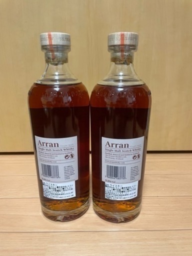 ウイスキー 2本 アラン シェリーカスク カスクストレングス Arran