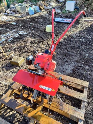 耕運機　管理機　中古　稼動品　　タナカ　TCA-500  中古につき使用感、キズ、スレ等ありますが調子は良好です。