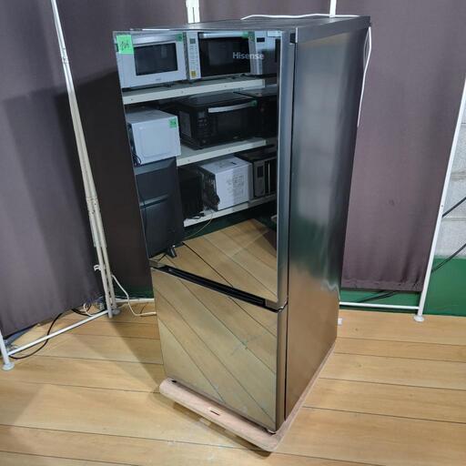 ‍♂️売約済み❌2786‼️設置まで無料‼️最新2020年製✨鏡面ガラストップ✨Hisense 154L 2ドア 冷蔵庫