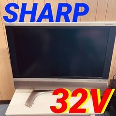 ①11553　SHARP 液晶カラーテレビ　32V🚗2月4～5日...