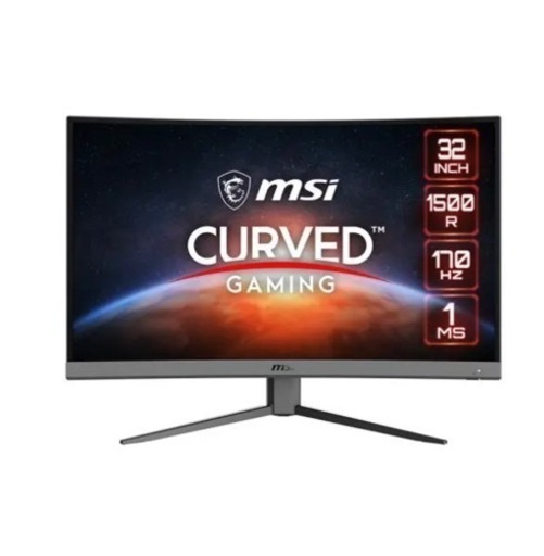 ジャンク　MSI G 32C4 E2 湾曲モニター　31.5インチ